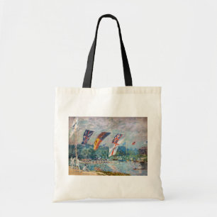 Tote Bag Alfred Sisley - Regatta à Molesey
