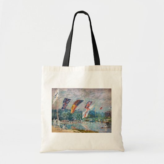 Tote Bag Alfred Sisley - Regatta à Molesey (Devant)