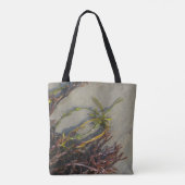 Tote Bag Algue de plage d'océan (Dos)