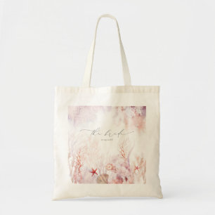 Tote Bag Algues sous-marines Fête des mariées de coquilla