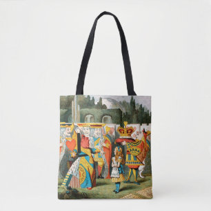 Tote Bag Alice à Wonderland