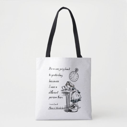 Tote Bag Alice au pays des merveilles (Devant)