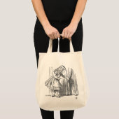 Tote Bag Alice au pays des merveilles - Alice À la recherch (Devant (produit))