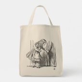Tote Bag Alice au pays des merveilles - Alice À la recherch (Dos)