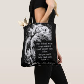 Tote Bag Alice au pays des merveilles ; Chat de Cheshire (De près)