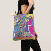 Tote Bag Alice au pays des merveilles, croient l'impossible (De près)
