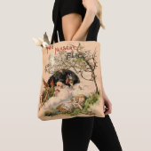 Tote Bag Alice au pays des merveilles Illustrations classiq (De près)