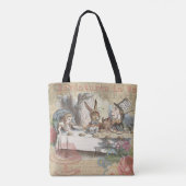 Tote Bag Alice au pays des merveilles Mad Tea Party Art (Dos)