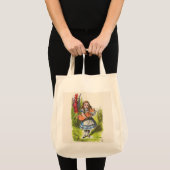 Tote Bag Alice et le bébé 2 de porc (Devant (produit))