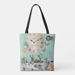 Tote Bag Alice moderne au pays des merveilles