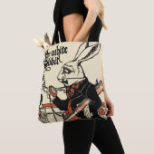 Tote Bag Alice White Rabbit Classic Wonderland (De près)