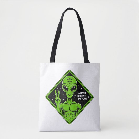 Tote Bag Alien. (Devant)