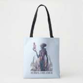 Tote Bag Alien Abstrait (Devant)