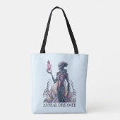 Tote Bag Alien Abstrait (Dos)
