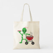 Tote Bag Alien Barbeque Cookout Thunder_Cove (Dos)