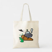 Tote Bag Alien Crash Landing Retro.w (Dos)