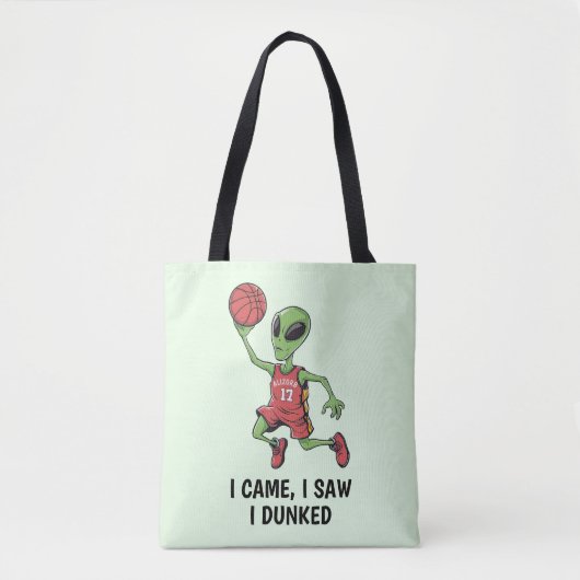Tote Bag Alien de basket (Devant)