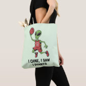 Tote Bag Alien de basket (De près)