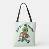 Tote Bag Alien de football (Dos)