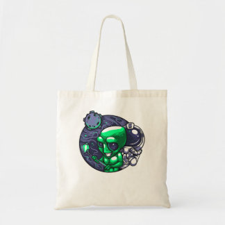 Tote Bag Alien Selfie Snap Pour Astronome Enseignant Ventil