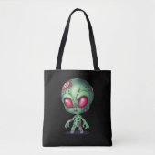 Tote Bag Alien Zombie (Devant)