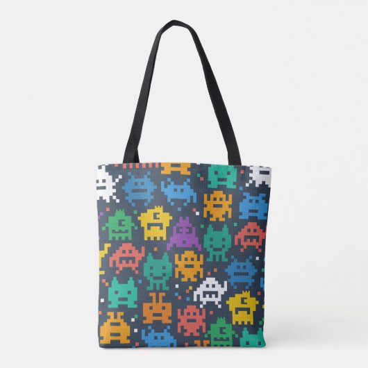 Tote Bag aliens 8bit (Dos)