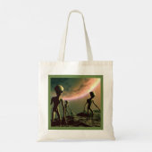 Tote Bag ALIENS gris SF 2 (Dos)