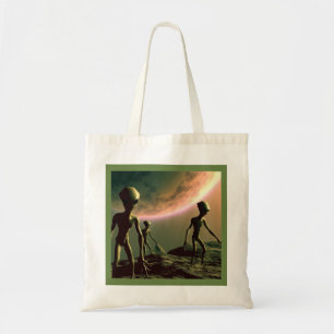 Tote Bag ALIENS gris SF 2