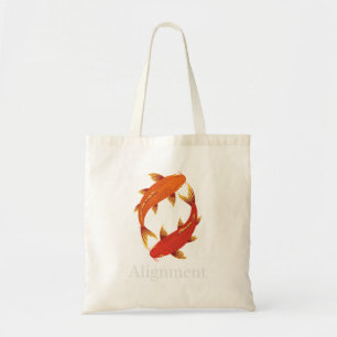 Tote Bag Alignement – Carpe Koï Symbole d'Équilibre, de Cla