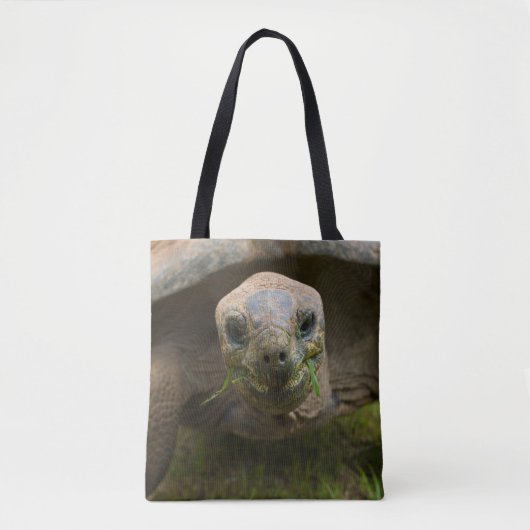 Tote Bag Alimentation Aldabra Tortoise (Devant)