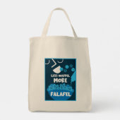 Tote Bag Alimentation de la rue Falafel (Dos)