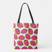 Tote Bag all over lemon patternabstract,art,background,cart (Dos)