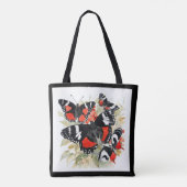 Tote Bag All Things Butterflies Callicore kolyma Black Whit (Dos)