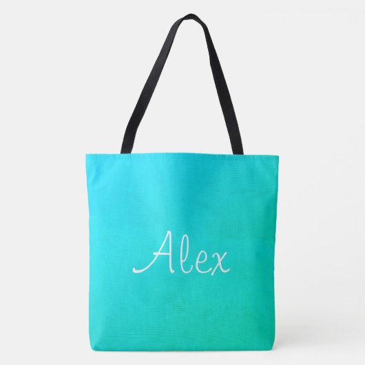 Tote Bag Allant Aqua (Devant)