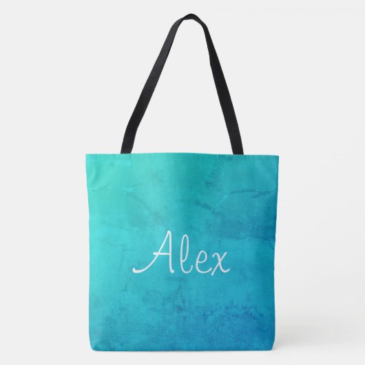 Tote Bag Allant Aqua (Devant)