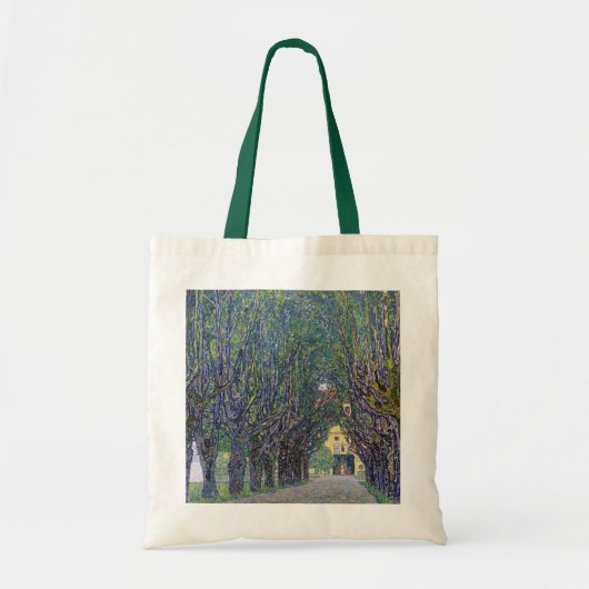 Tote Bag Allee à Schloss Kammer, Gustav Klimt (Devant)