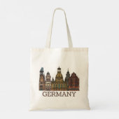Tote Bag Allemagne Architecture Landmark (Dos)