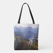 Tote Bag Allemagne, Bavière, Château de Neuschwanstein. (Dos)