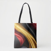 Tote Bag Allemagne drapeau texture soie (Devant)