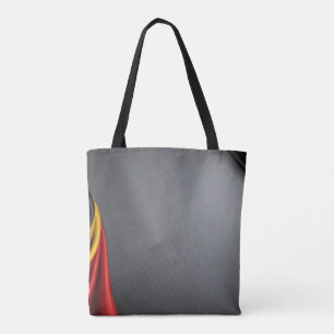 Tote Bag Allemagne drapeau texture soie