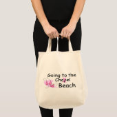 Tote Bag Aller à la plage (maillot de bain) (Devant (produit))