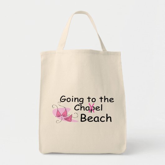 Tote Bag Aller à la plage (maillot de bain) (Devant)