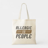 Tote Bag Allergie Aux Gens (Dos)