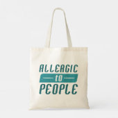 Tote Bag Allergie Aux Gens (Dos)
