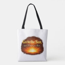 "Allez au Soleil, et je vous y retrouverai."