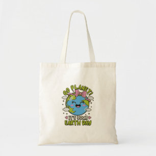 Tote Bag 🌎 Allez Planète ! C'est votre Jour de la Terre 💚