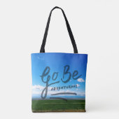 Tote Bag Allez soit aventureux (Dos)