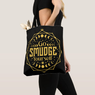Tote Bag Allez Vous Salir Phases Lunaires Halloween Céleste