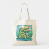 Tote Bag Alligator Golf (Dos)