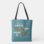 Tote Bag Alligator - Le Lotus Blanc (Dos)
